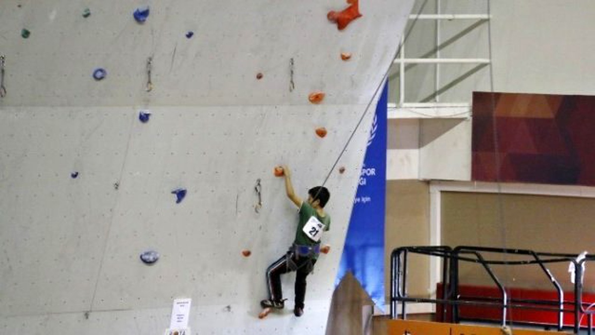 Spor Tırmanış İl Birinciliği Sona Erdi