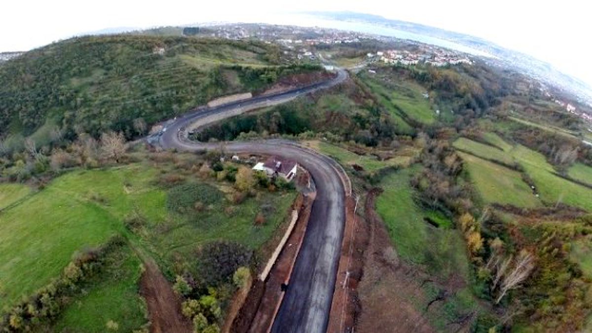 Başiskele\'de Yollar Modernleşiyor