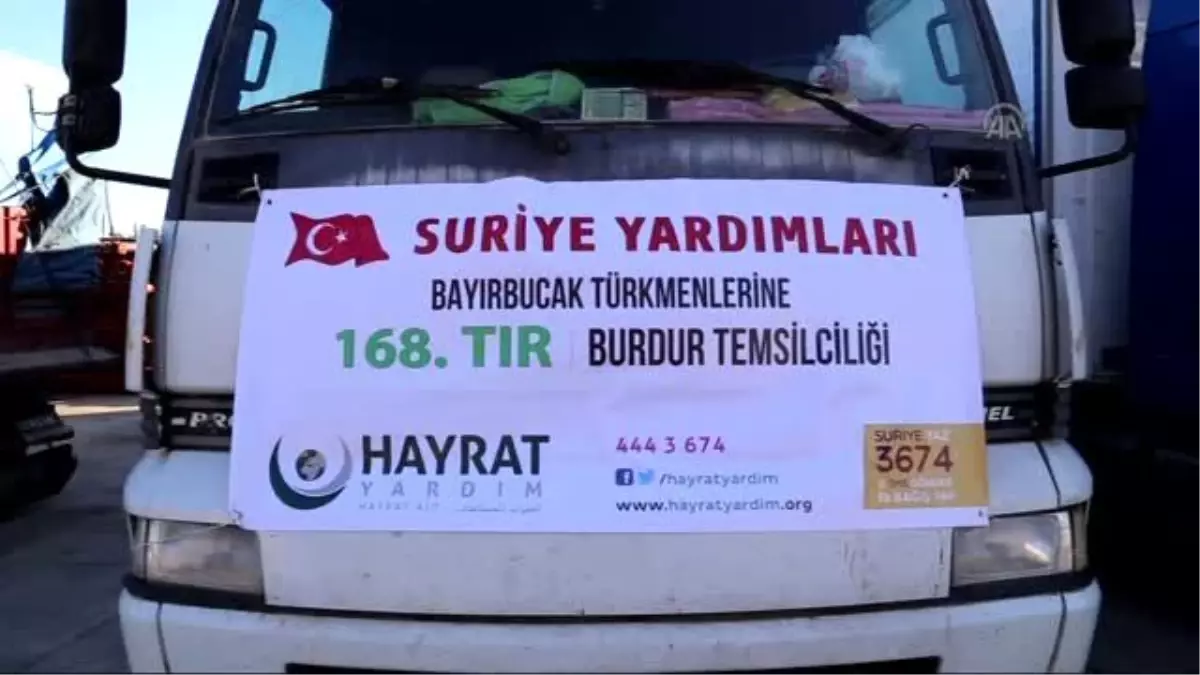 Bayırbucak Türkmenlerine Yardım