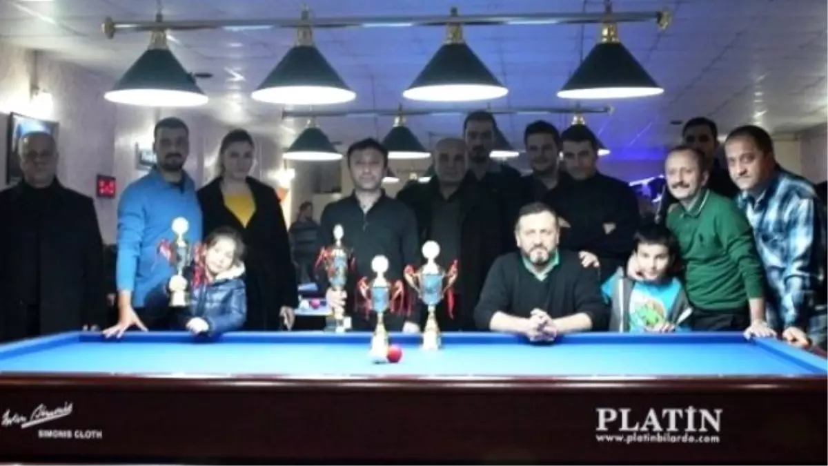 Bilardo İl Şampiyonası Sona Erdi