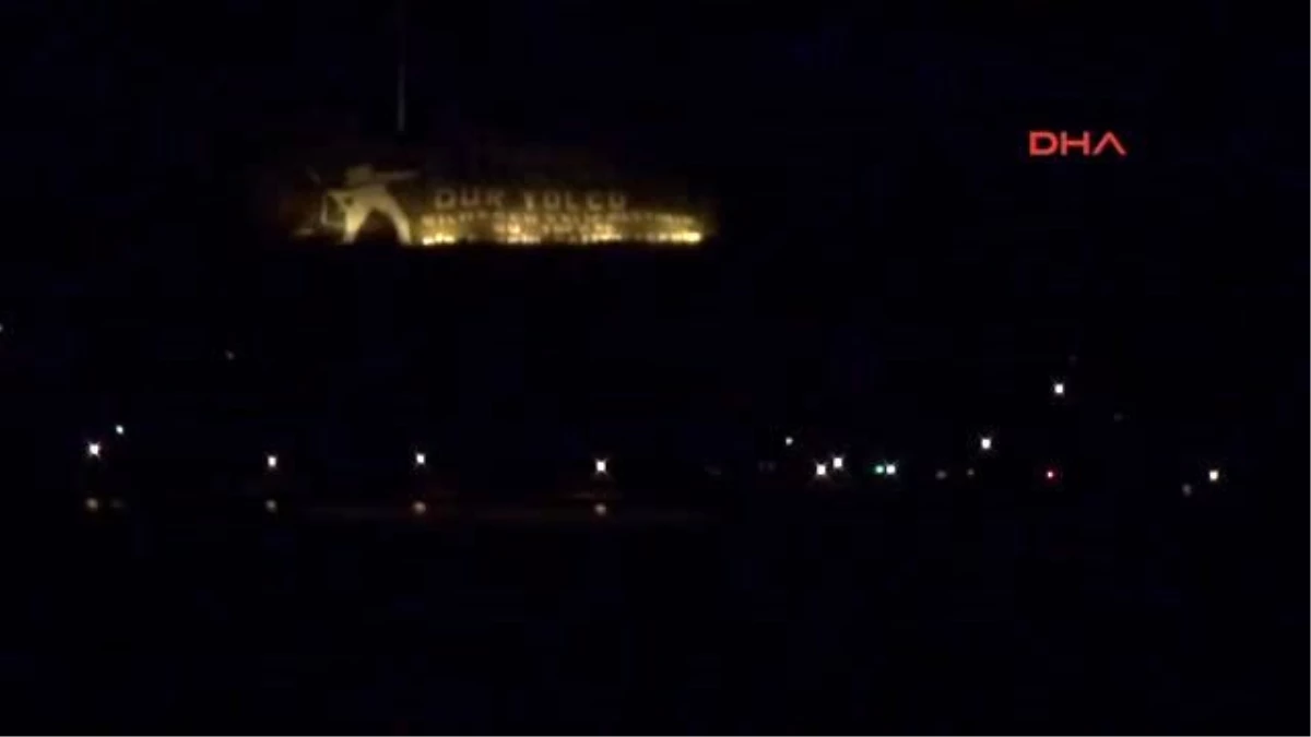 Çanakkale - NATO Gemileri Çanakkale Boğazı\'ndan Gece Geçti