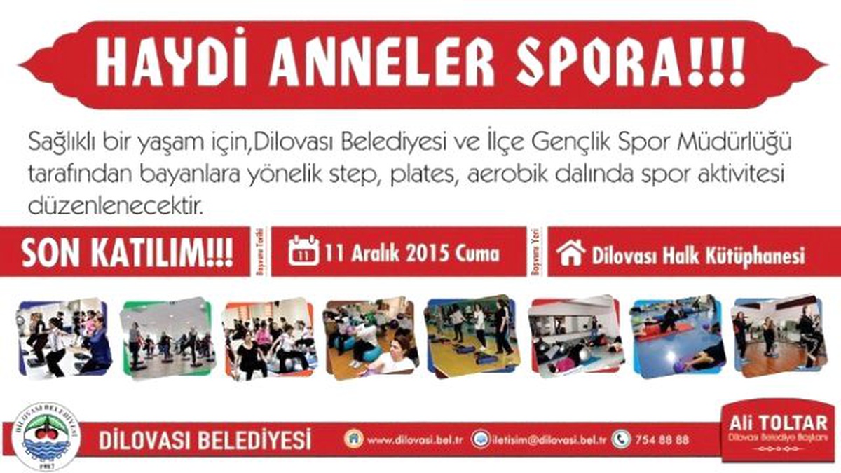 Dilovası Belediyesi\'nden Annelere Spor İmkanı