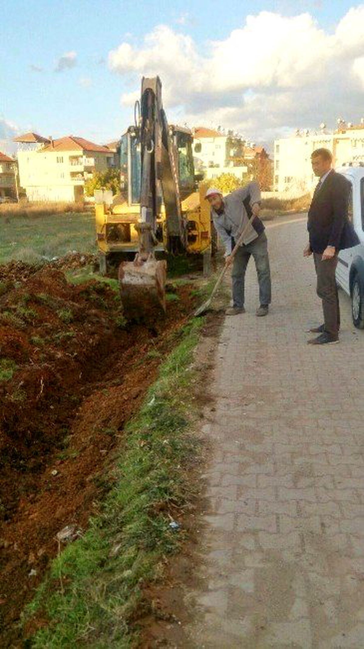 Gölbaşı İlçesinde Yağmur Suyu Kanalları Açıldı