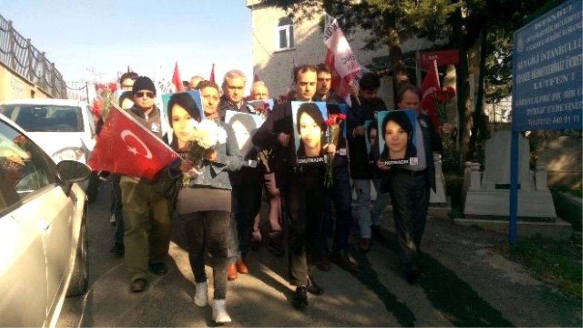 Molotoflu Saldırıda Hayatını Kaybeden Serap Eser Mezarı Başında Anıldı