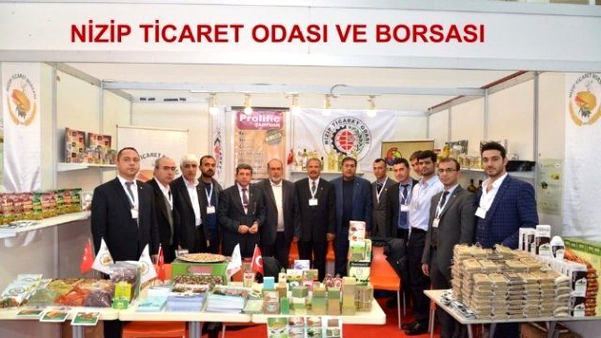 Nizip Ticaret Odası ve Borsası Çukurova Gıda ve Ambalaj Fuarı\'na Katıldı
