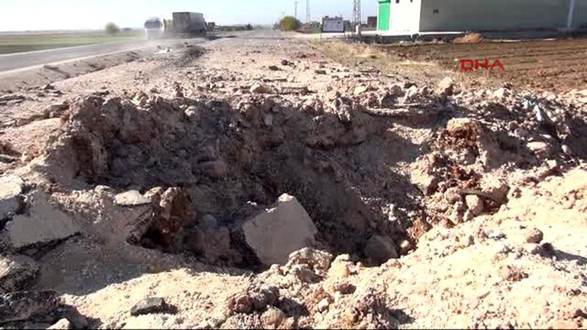 Nusaybin İpekyolunda Dün 6 Asker ile 3 Sivilin Yaralanmasına Neden Olan Patlama Çukur Oluşturdu