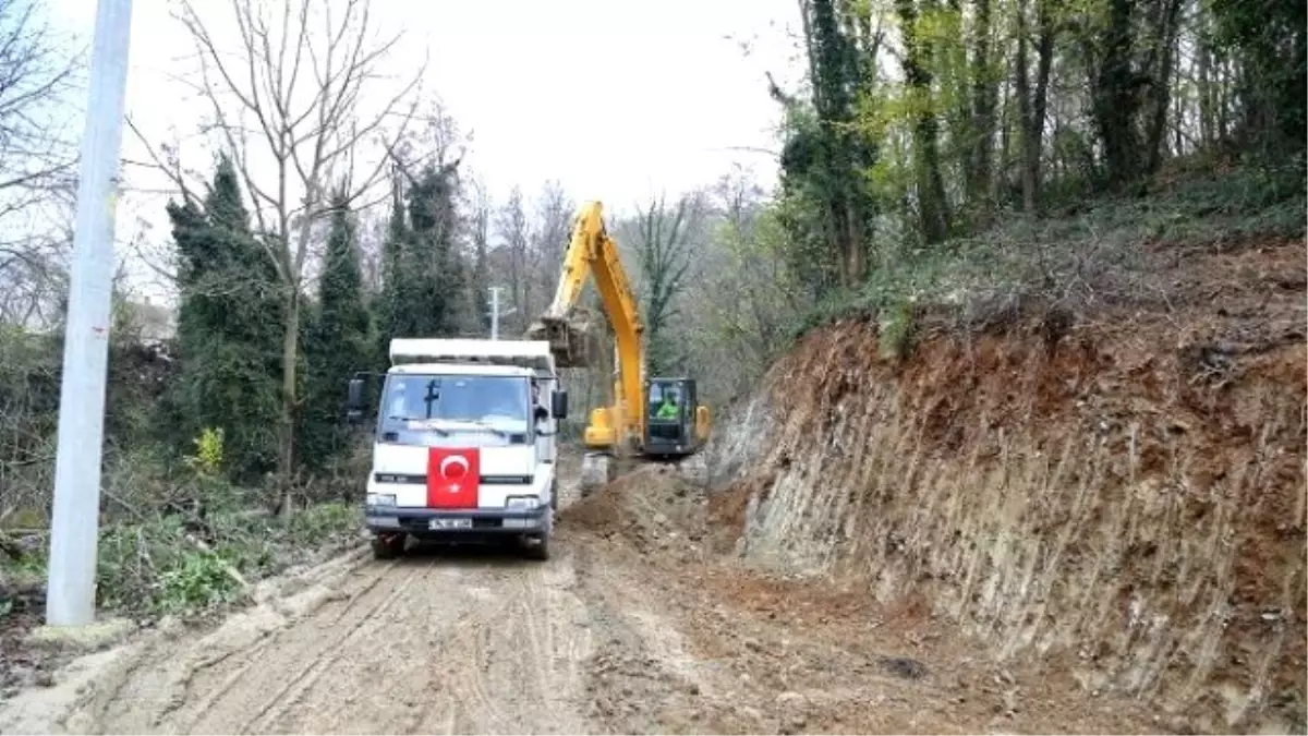 Sapanca\'da Yeni Yollar Açılıyor