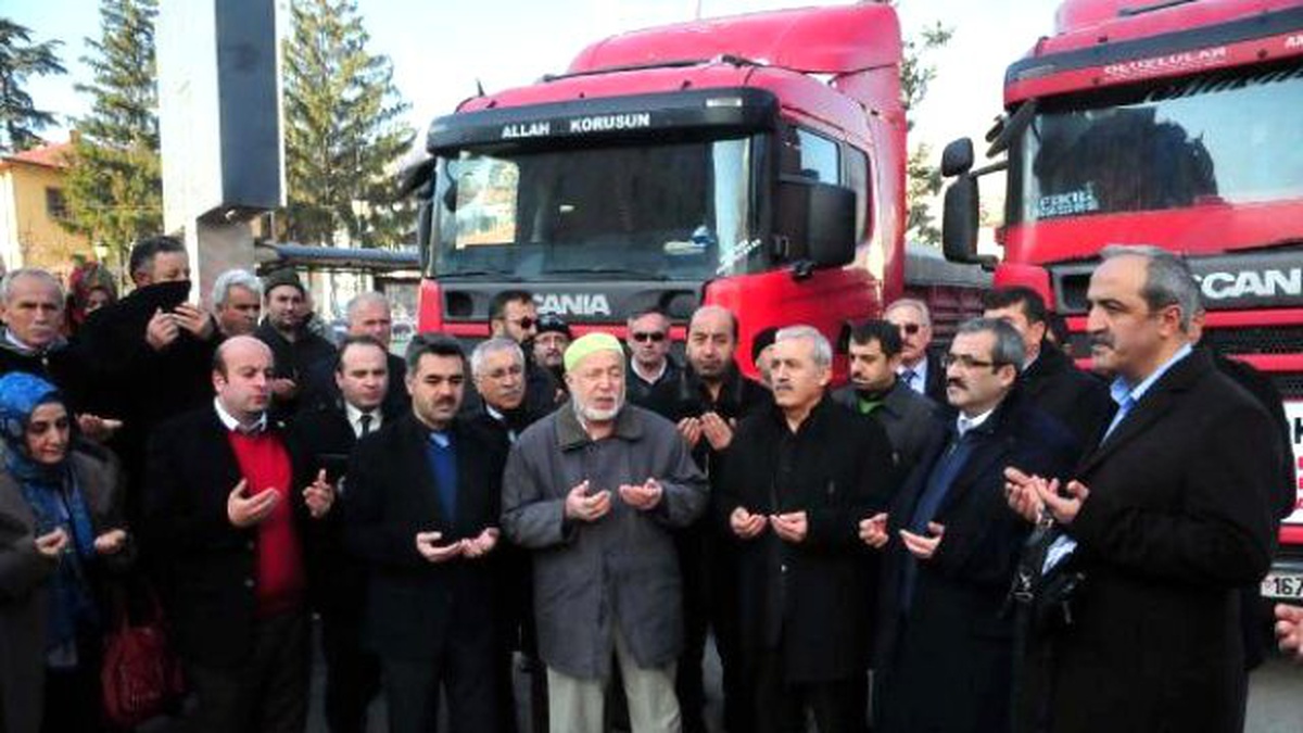 Tokat\'tan Suriye\'deki Türkmenlere Yardım