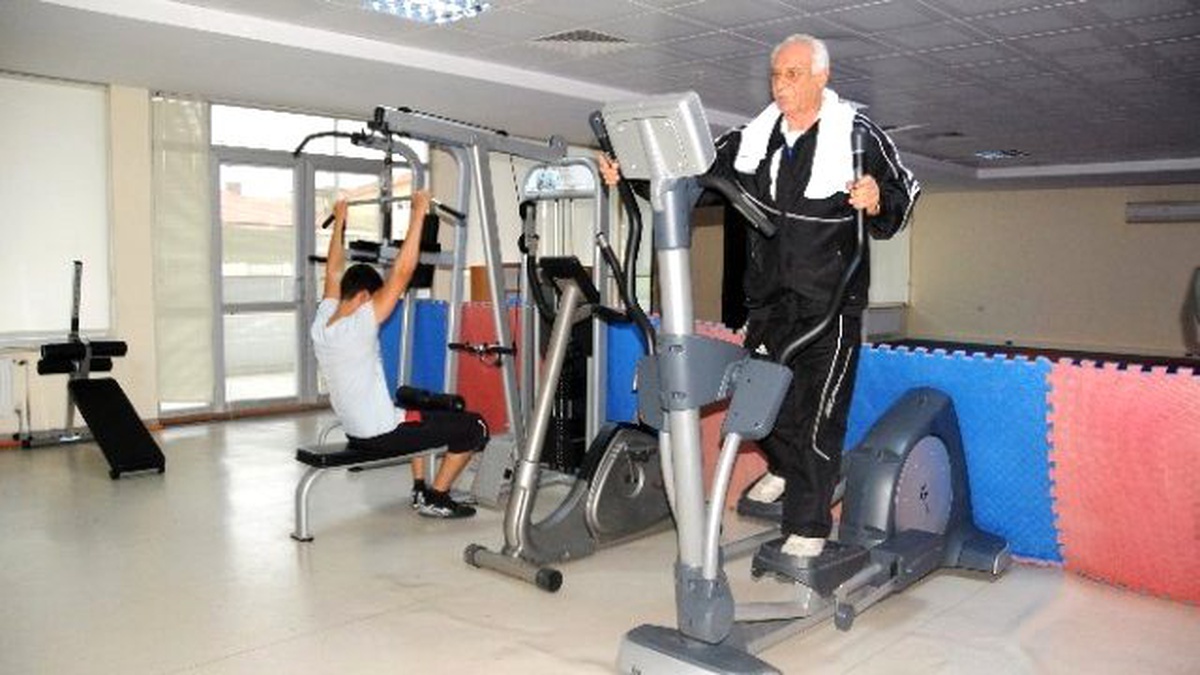 70\'lik Yaşar Amcanın Spor Azmi
