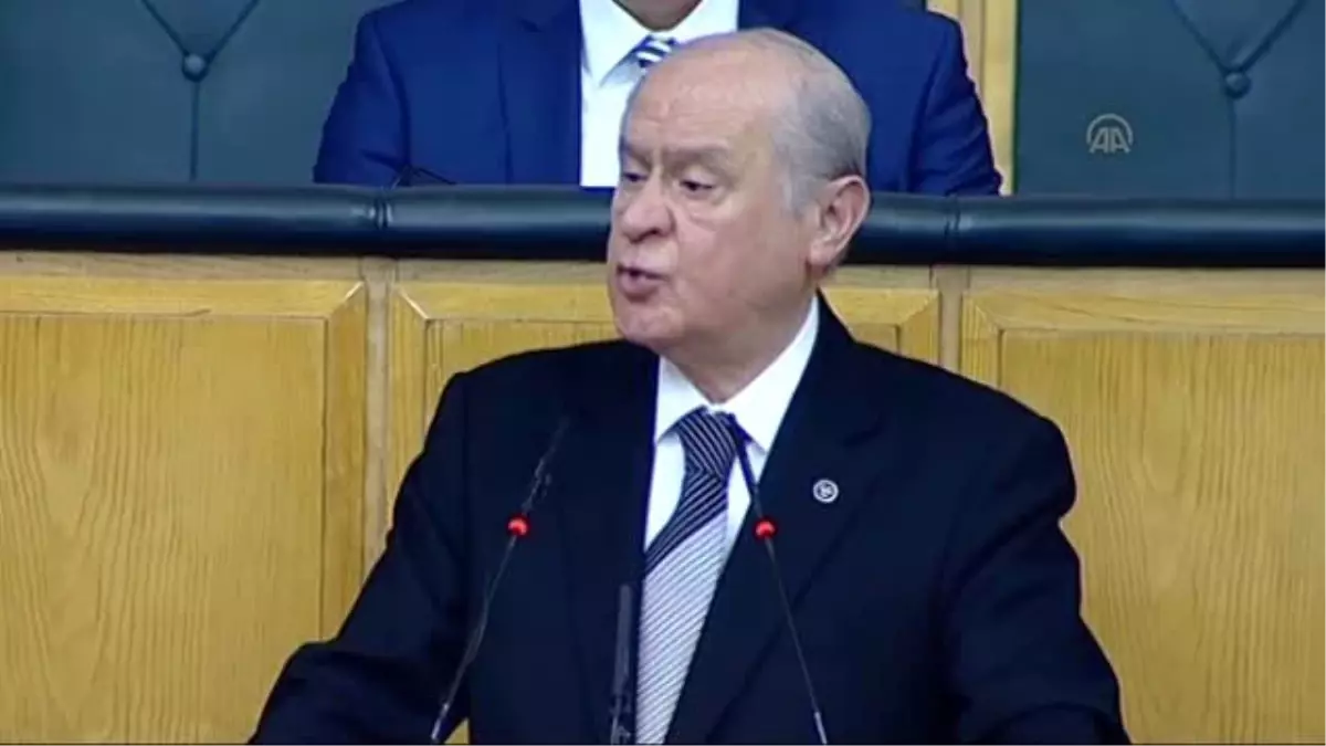 Bahçeli: "Mhp\'siz Siyaset Vatansız Türk Demektir"