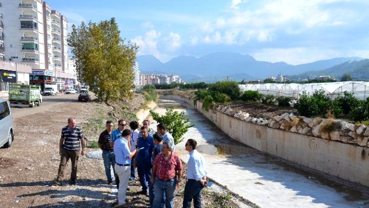 DSİ Kumluca Gâvur Deresi Islahını Tamamladı