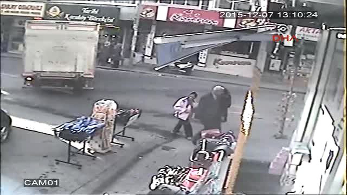 Geliyorum Diyen Kaza Böyle Görüntülendi...