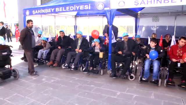 Şahinbey Belediyesi’nden Engellilere Tekerlekli Sandalye Son Dakika