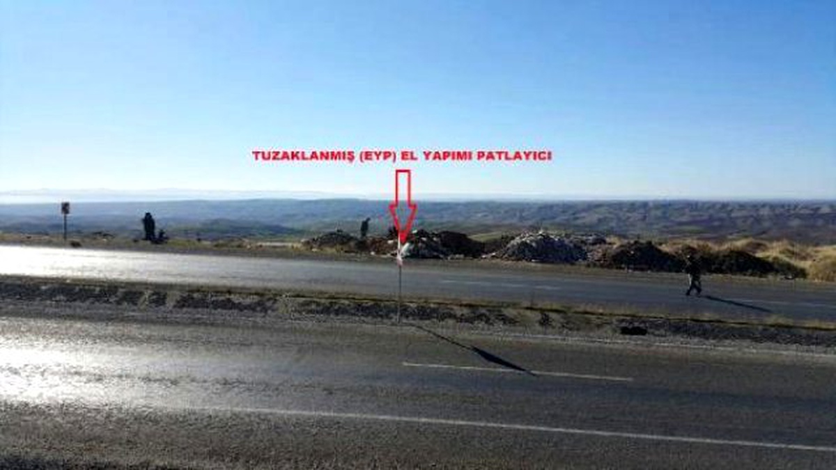 Silvan\'da PKK\'nın Tuzakladığı Patlayıcı İmha Edildi
