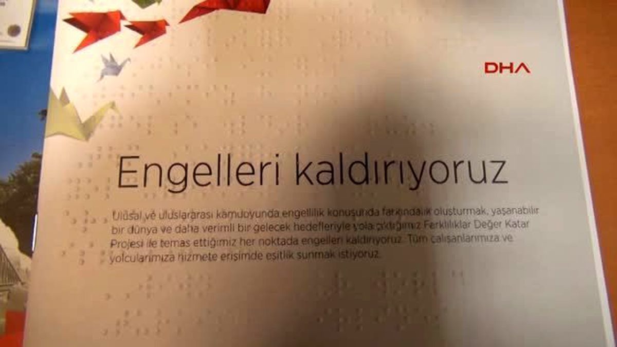 THY\'den Görme Engelliler İçin Anlamlı Jest...