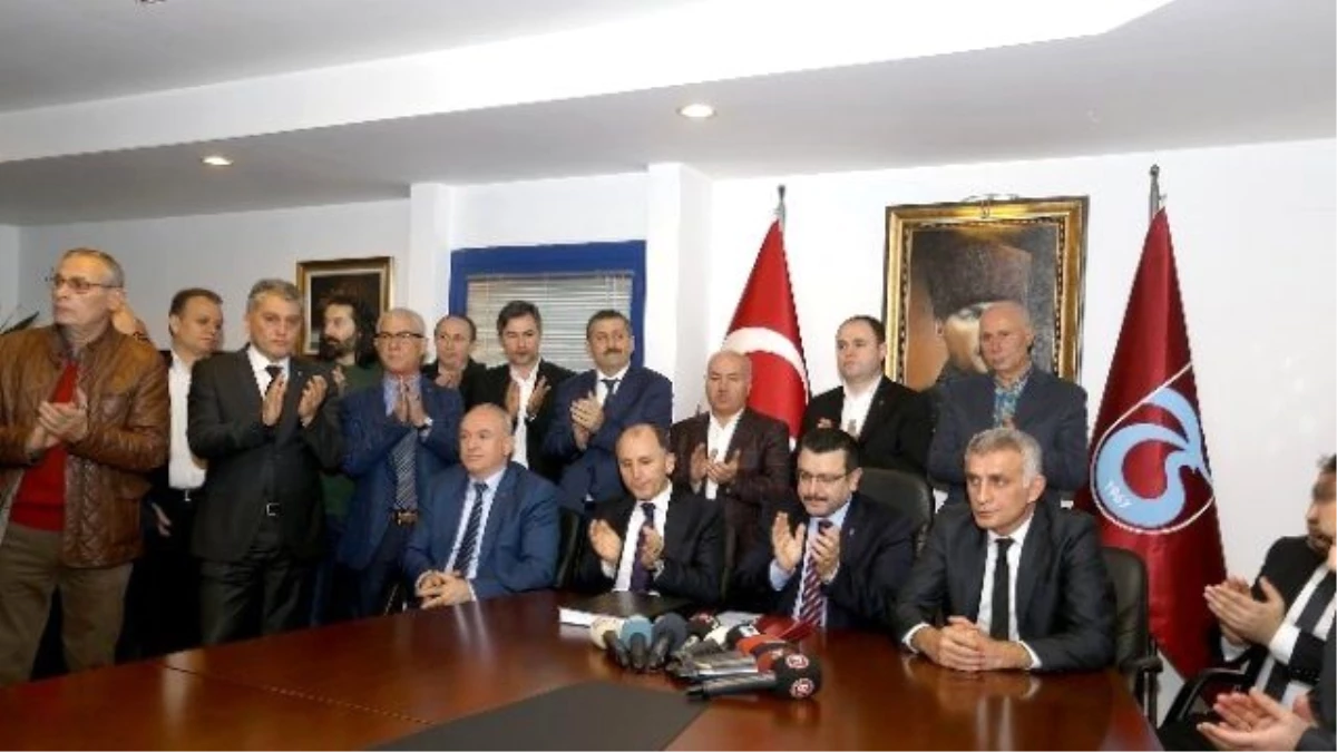 Trabzonspor\'un Yeni Başkanı Muharrem Usta, Mazbatasını Aldı