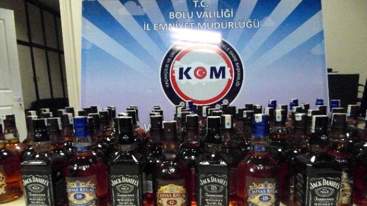 Bolu\'da Yılbaşı Öncesi Kaçak İçki Operasyonu