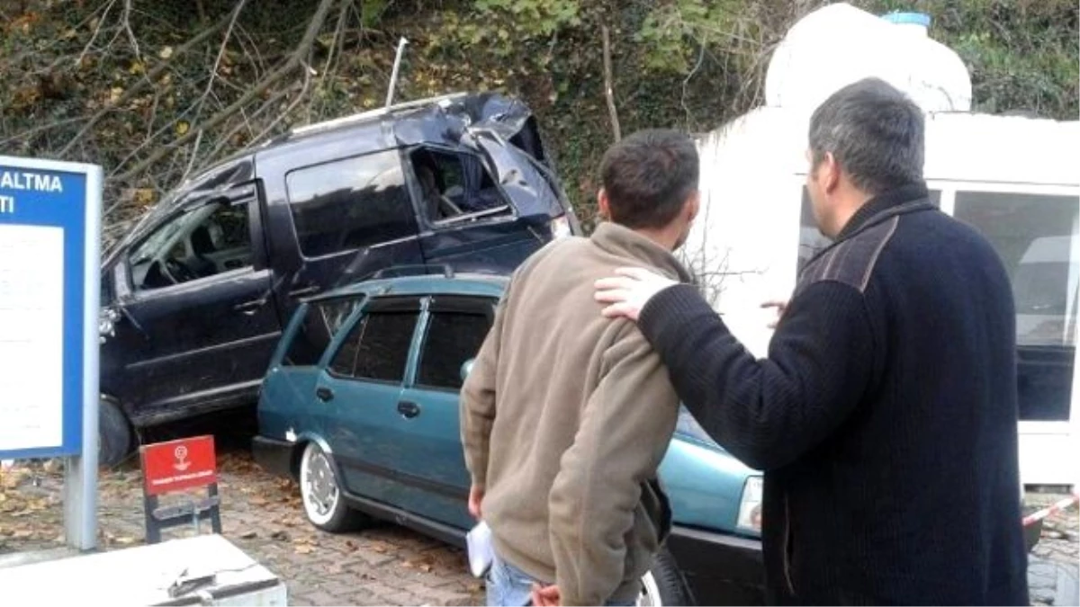 Giresun\'da Trafik Kazası Ucuz Atlatıldı