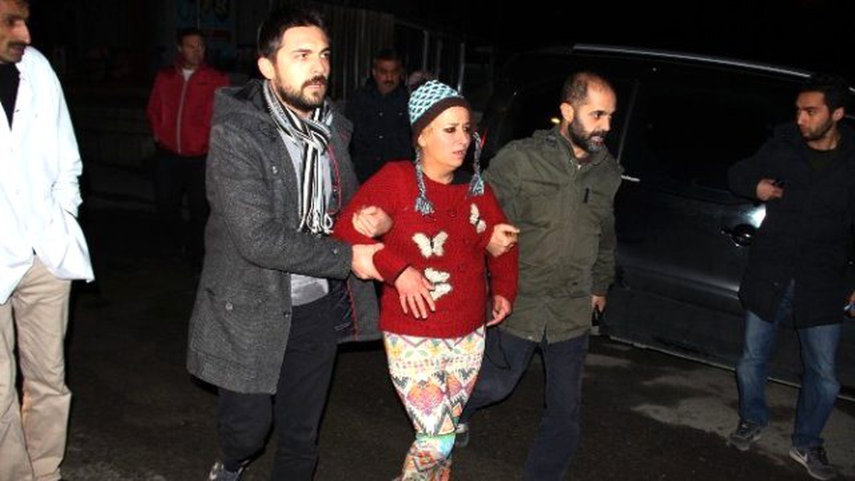 Hamile Kadın İnşaata Çıkıp İntihara Kalkıştı