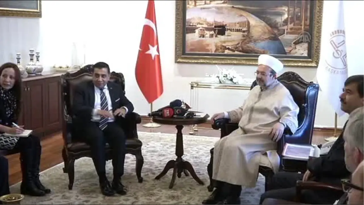 Mehmet Görmez, Lord Tariq Ahmed\'i Kabul Etti