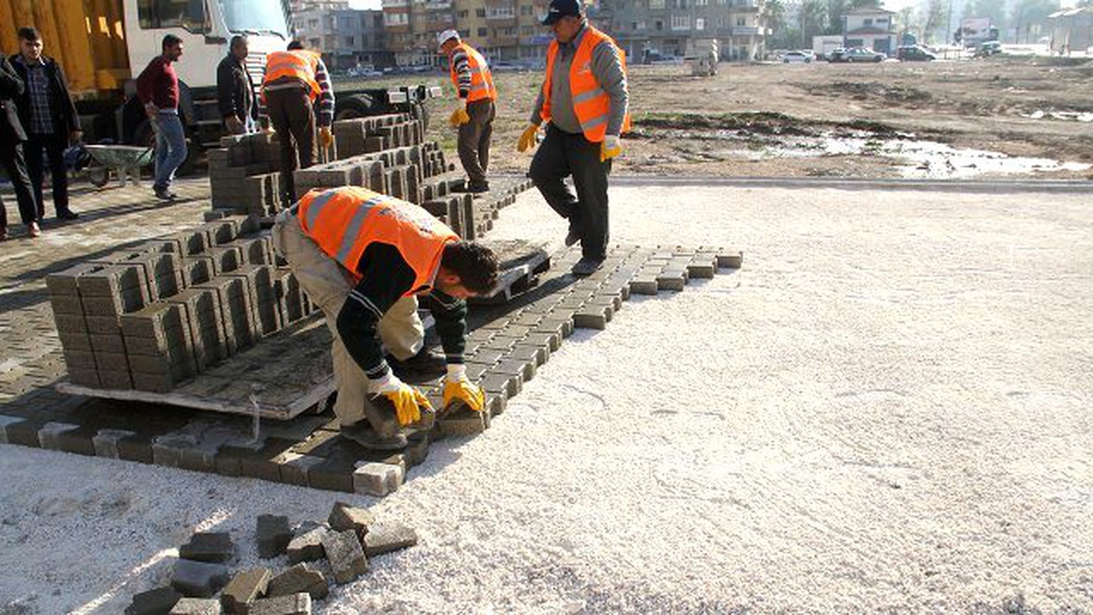 Odabaşı Mahallesi\'nde Parke Çalışmalarına Başlandı