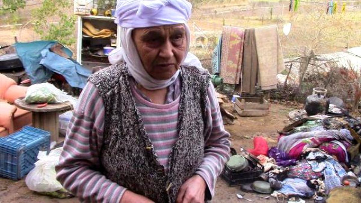 Yangın, Yaşlı Çifti Evsiz Bıraktı