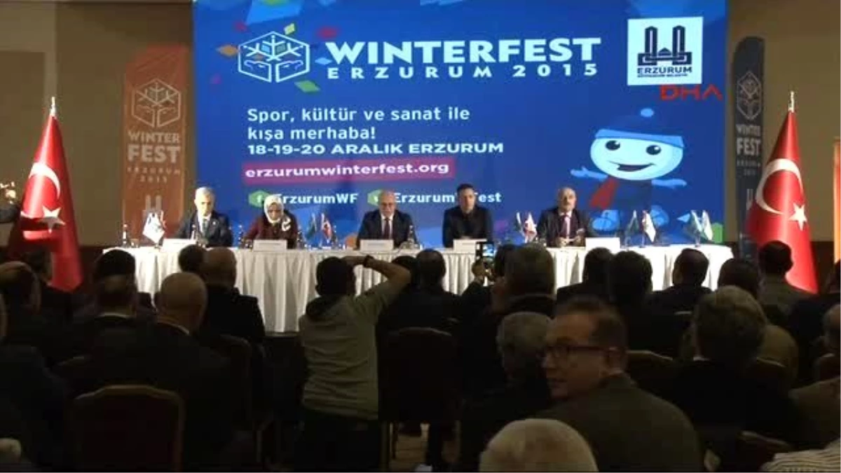 2015 Erzurum Kış Festivali Tanıtıldı