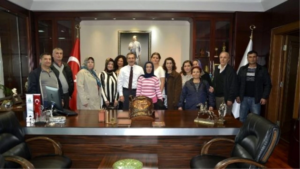 Başkan Ataç\'a Ziyaretler Devam Ediyor