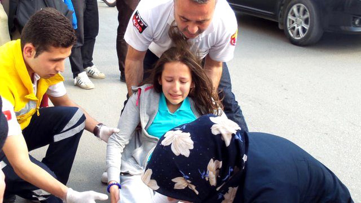 Bilecik\'te Otomobilin Çarptığı Kadın Yaralandı