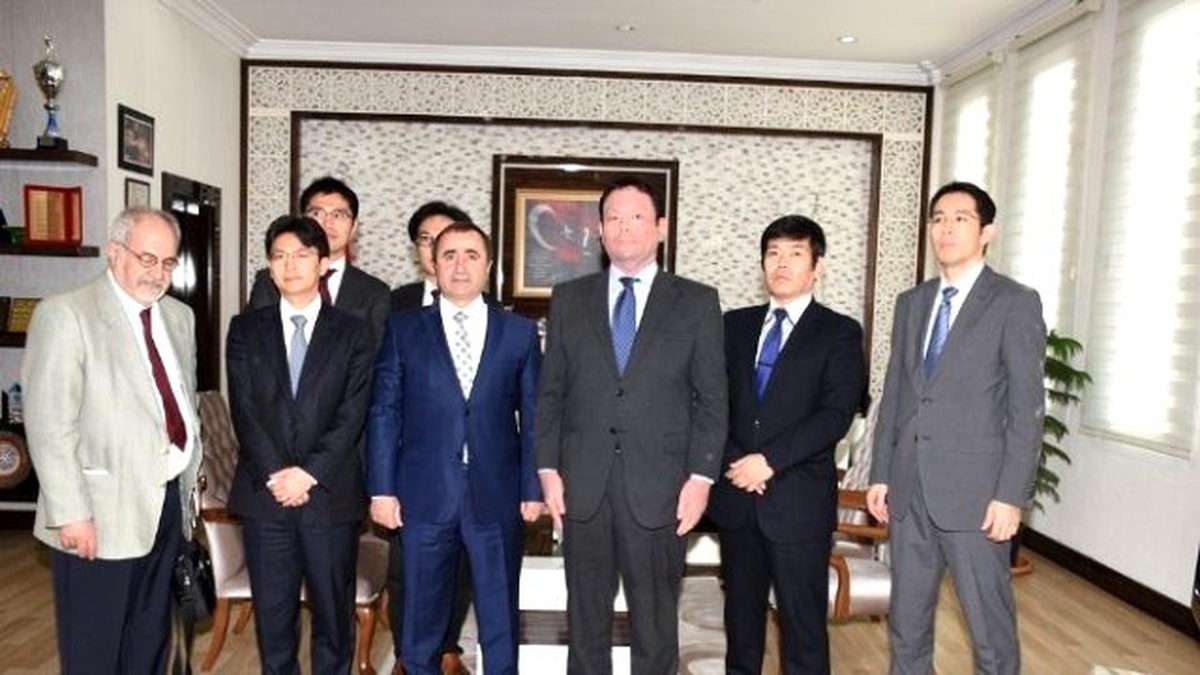 Japon Heyeti Antalya Emniyet Müdürünü Ziyaret Etti