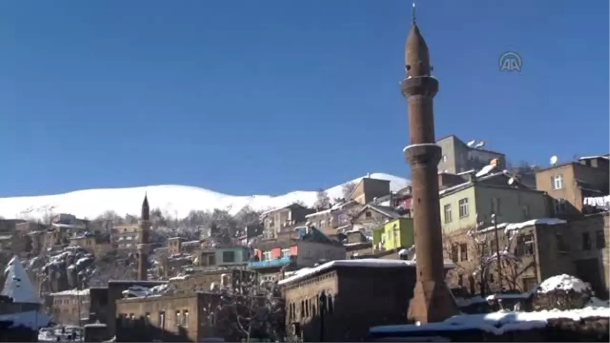 Tarihi Kent Bitlis\'te Kış Güzelliği