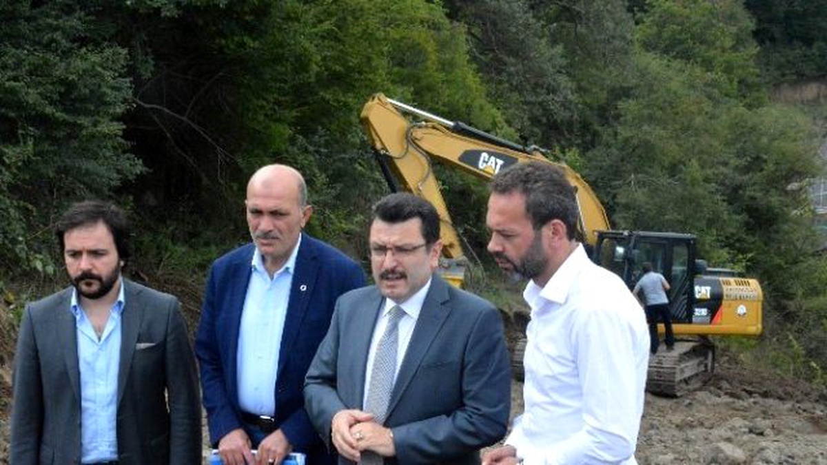 Trabzon Spor Lisesinin Yol Sorunu Çözüldü