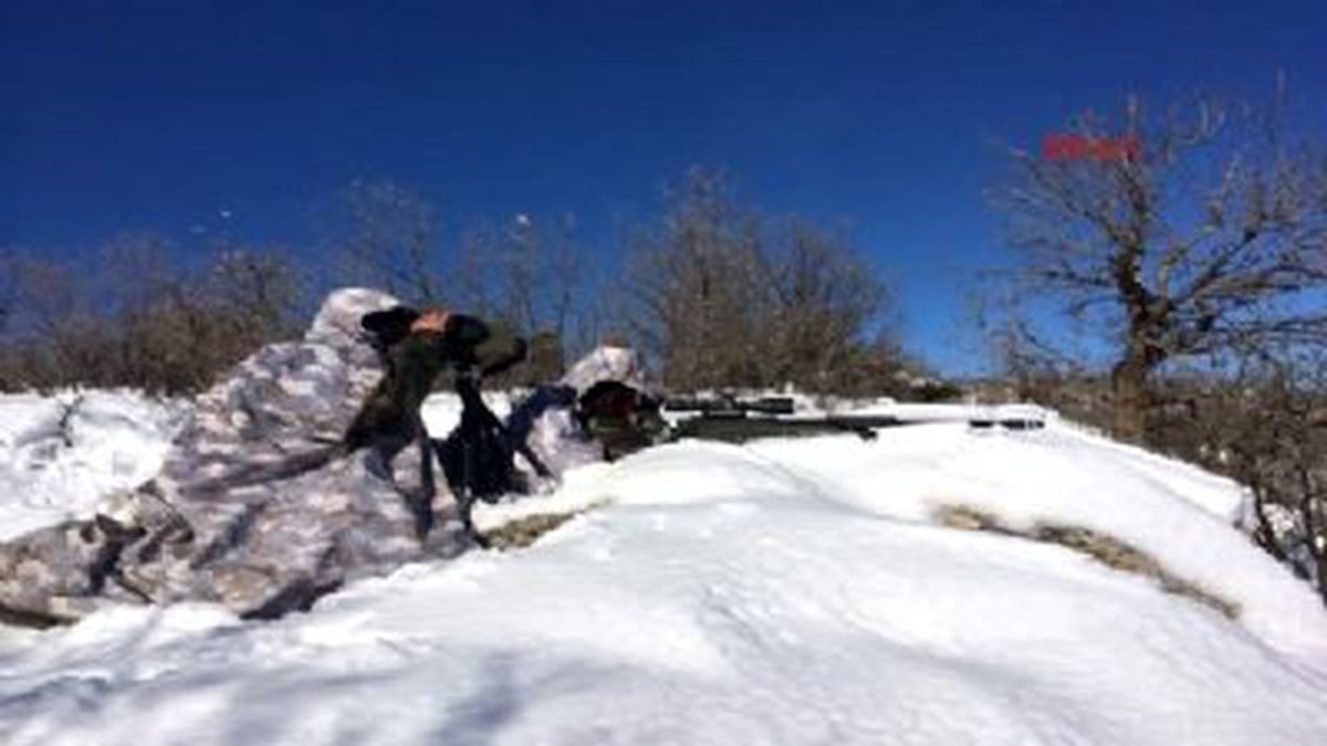 Asker, -18 Derecede PKK'ya Kabus Oldu