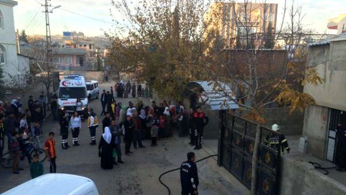 Adıyaman\'da Tek Katlı Ev Yandı