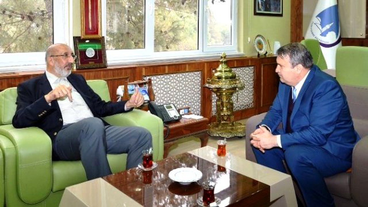 Başkan Çerçi, Dilipak\'ı Makamında Ağırladı