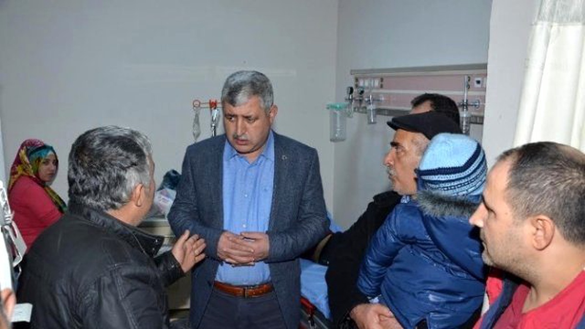 Başkan Polat, Kaza Geçiren Öğrencileri Ziyaret Etti