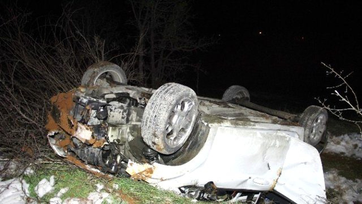 Cenaze Dönüşü Feci Kaza: 5 Yaralı