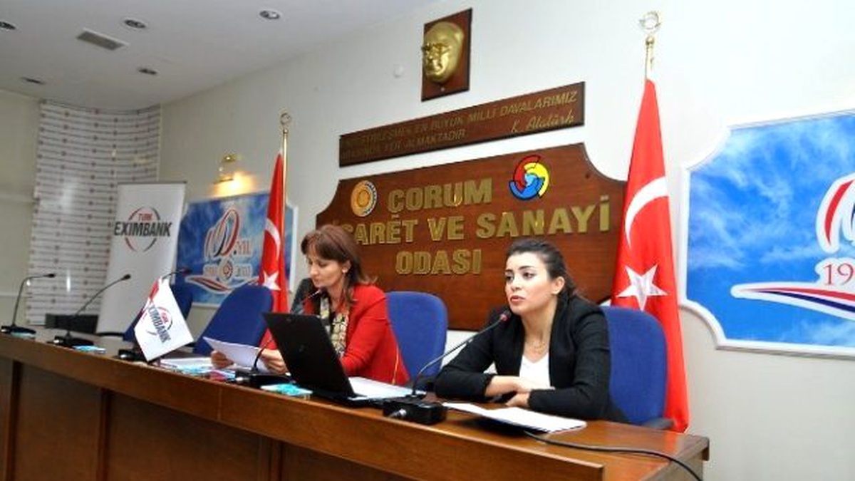 Çorum Tso\'dan \'İhracatın Finansmanı ve Türk Eximbank\' Konulu Toplantı