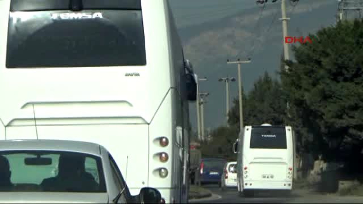 İskenderun - Almanya\'nın Patriot Füze Savunma Sistemlerinin Son Bölümü İskenderun Limanı\'nda