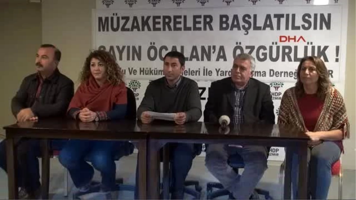 İzmir Hdp Öcalan\'a Tecridin Kaldırılmasını İstedi