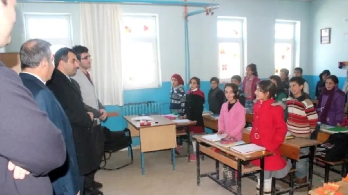Kaymakam Bayır'dan Okul Ziyareti