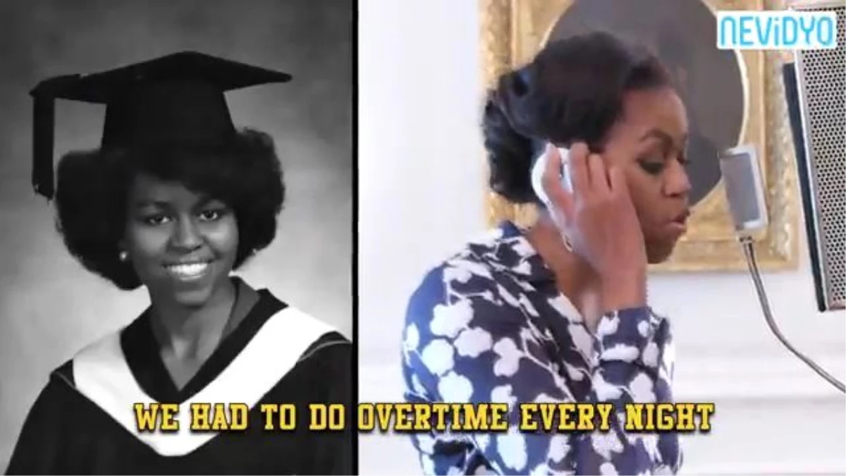 Michelle Obama Rap Şarkısı Seslendirdi