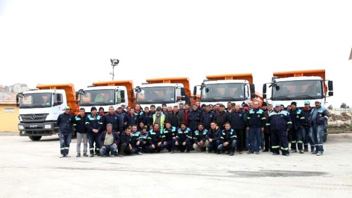 Odunpazarı Karla Mücadeleye Hazır