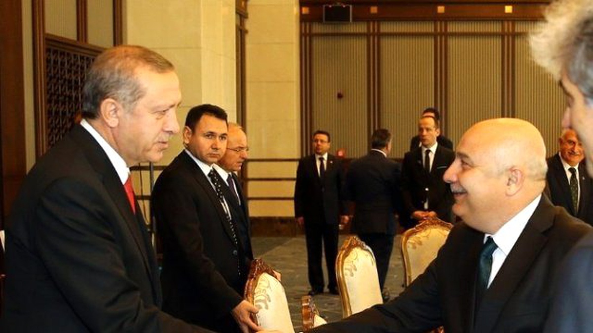 Rektör Gönüllü, Cumhurbaşkanlığı Külliyesinde