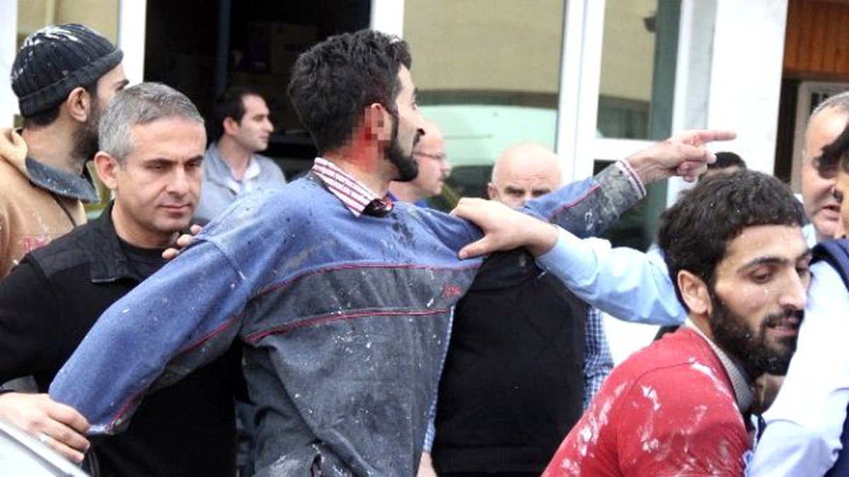 Samsun\'da İnşaat İşçileri ile Kavga: 6 Yaralı
