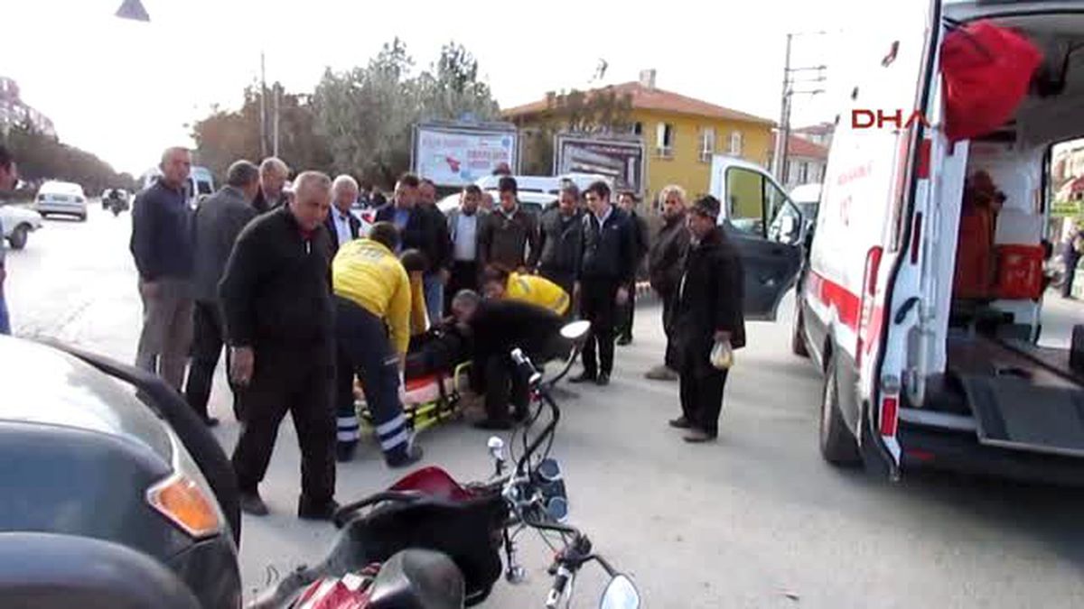 Sandıklı\'da Kaza: 1 Yaralı