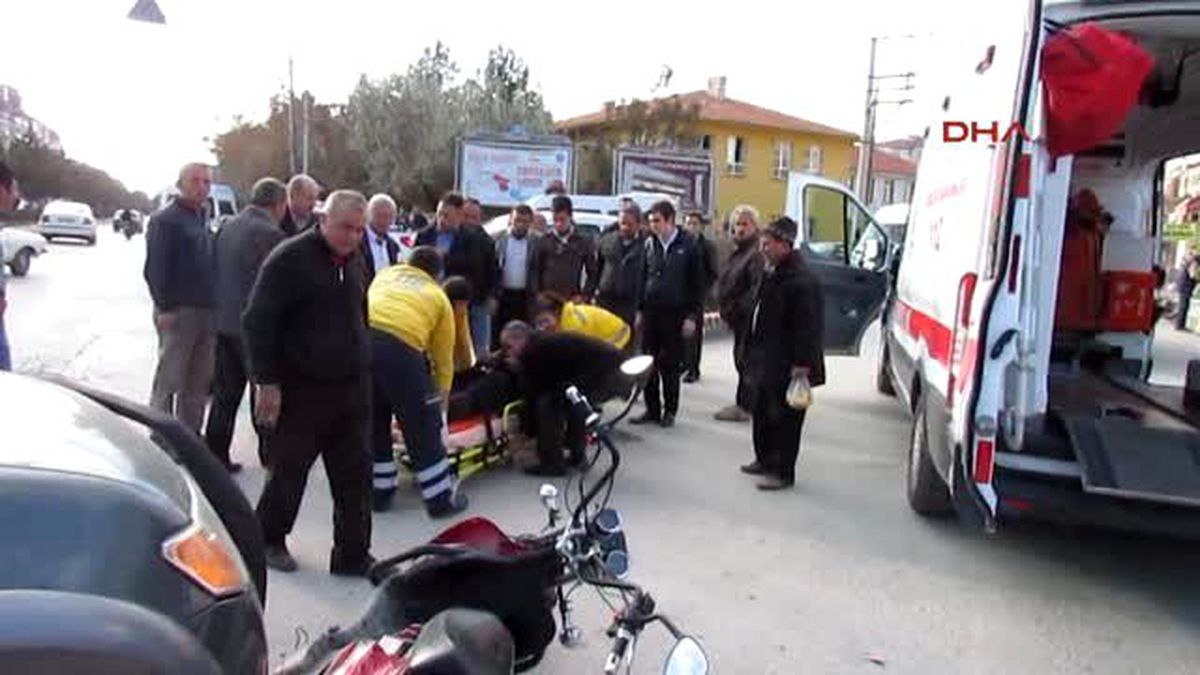 Sandıklı\'da Kaza: 1 Yaralı