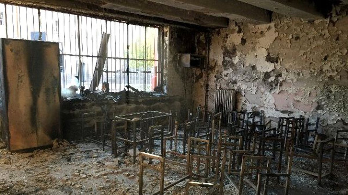 Diyarbakır\'ın Sur İlçesinde 4 Okul Yanarak Küle Döndü