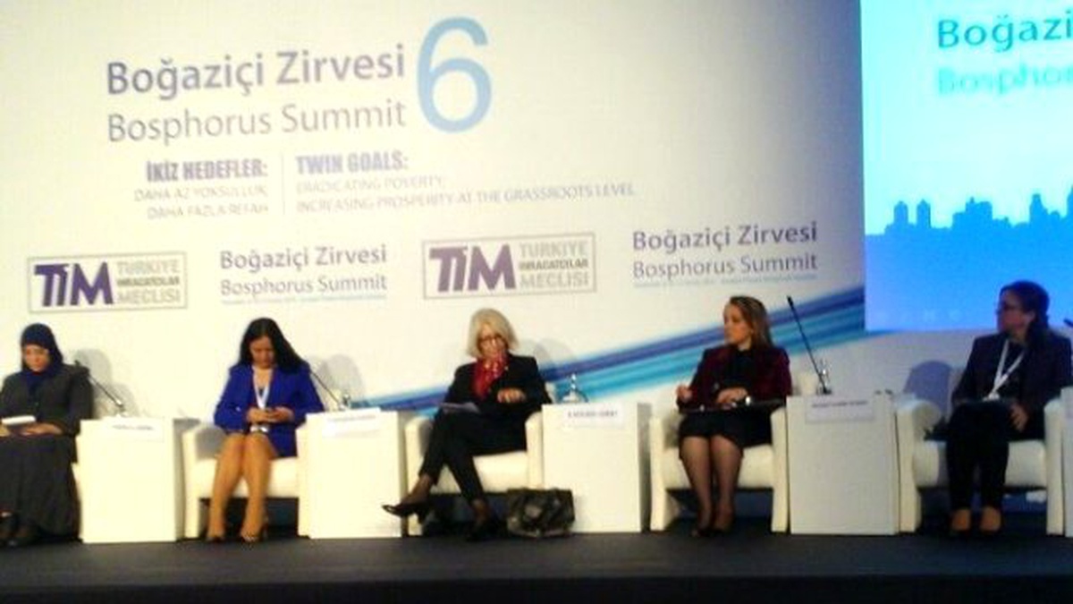 Türkiye İş Dünyasının Başkanı Nezaket Emine Atasoy Boğaziçi Zirvesine Katıldı