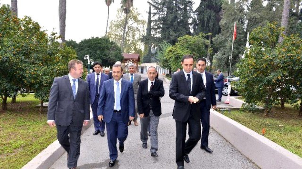 Vali Türker, Batem\'i Ziyaret Etti